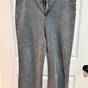 Women's Wide Leg Gray Pants